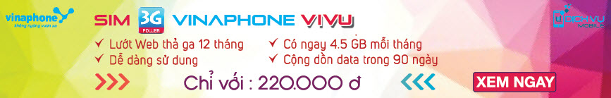 Sim 3g Vinaphone Vivu