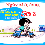 vinaphone Km 50 ngay 2892015