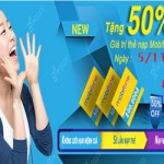 Mobifone khuyến mãi 50% thẻ nạp ngày 5/11/2015