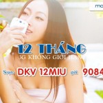 Cách đăng ký 3G gói 12MIU của Mobifone
