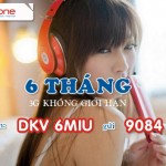 Cách đăng ký 3G gói 6MIU của Mobifone