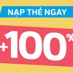 Vinaphone khuyến mãi 100% giá trị thẻ nạp ngày 15/3/2016