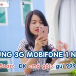 Cách đăng ký 3G Mobifone 1 ngày