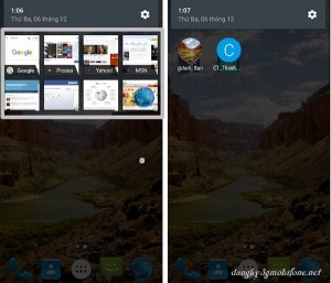 Hướng dẫn gom toàn bộ widget về thanh thông báo trên điện thoại Android