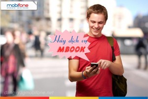 Hướng dẫn hủy nhanh dịch vụ mBook Mobifone từ 9281qua SMS