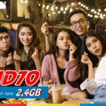 Đăng ký gói HD70 Mobifone nhận 2.4GB lướt 4G siêu tốc