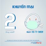 MobiFone tặng 20% thẻ nạp ngày 12/7/2021 trên toàn quốc